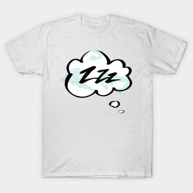 ZZZ Bubble T-Shirt by danpritchard